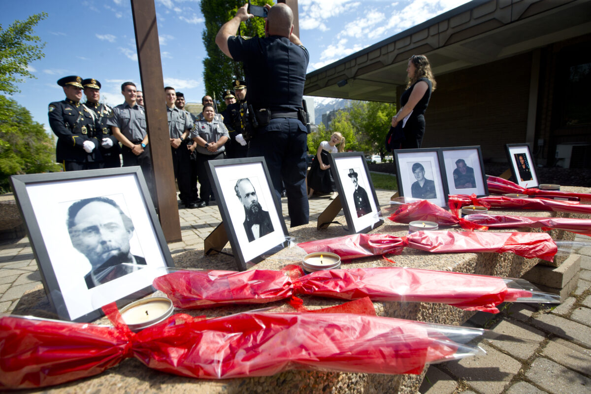 Provo officers remembered at memorial service at start of National